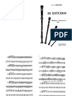 Qdoc.tips 50 Estudos Partituras Flauta Doce