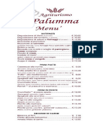 A-Palumma-menu