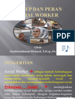 1. Konsep dan peran social worker