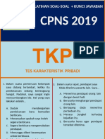 Latihan TKP CPNS 2019 Dan Pembahasan