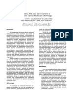 Sistema Web para Gerenciamento de Segunda Opinião Médica em Oftalmologia