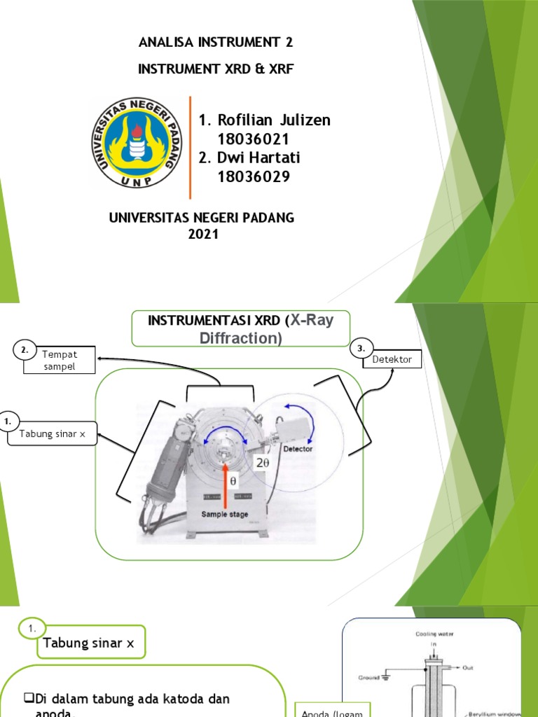 Intrumen XRD Dan XRF PDF