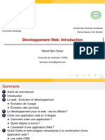 Cours Developpement Web Avancé