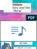Fiction - The Story and The Moral
