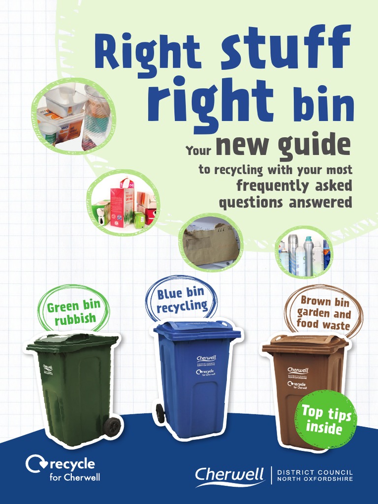 Right Stuff Bin Leaflet PDF Recycling Paper