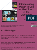 Ipod Touch in The Classroom