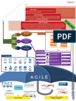 Infografía sobre Agile y todo lo que hoy en día incluye, abarca y le constituye.
