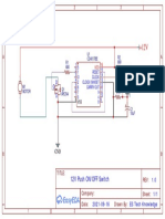Schematic - The 12V Push On and OFF Switch - 2021!09!16