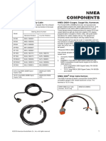 Nmea Components: NMEA 2000® Signal Supply Cable NMEA 2000® Gauges, Gauge Kits, Harnesses