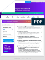 Help For Yahoo Search