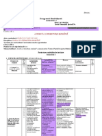 Planificare Adaptata Clasa a III a Sem i Limba Romana