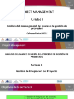 USMP S3 Gestión de Integración Del Proyecto