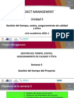 USMP S5 Gestión Del Tiempo Del Proyecto