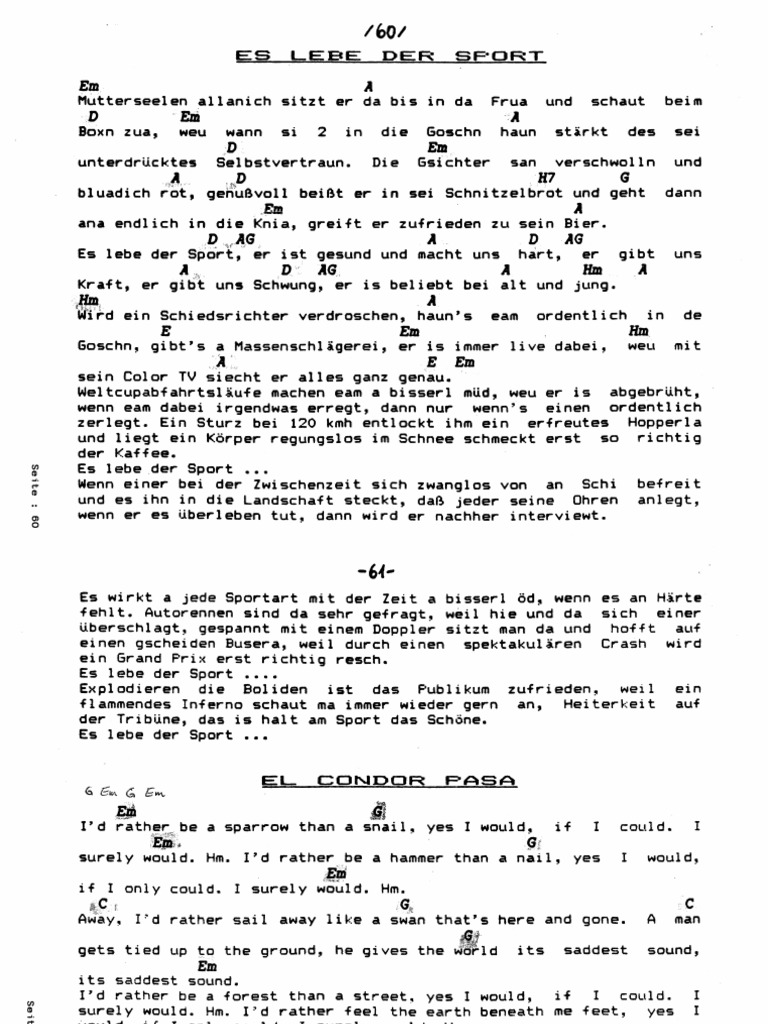 Es Lebe Der Sport | PDF