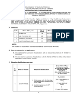 DMHO Kurnool Recruitment Staff Nurse Notification Application Form