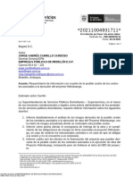 Carta Superservicios Publicos EPM Octubre 23 2021