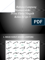Tugas Bahasa Lampung
