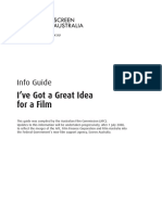 I've Got A Great Idea For A Film: Info Guide