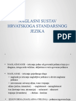 Naglasni Sustav Hrvatskog Standardnog Jezika