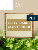 Biofertilizante agroecológico caseiro