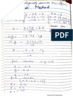 Jacobi, G Seidal, Tra, Simpson and Gaussian formula