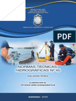 Normas Tecnicas Hidrograficas N°45