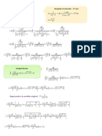 Tarea - Integrales Irracionales