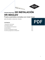 ROMA HR-MAGLEV Manual