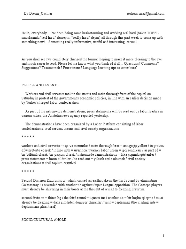 Dergiler Ingilizce Okuma Gramer Notlari