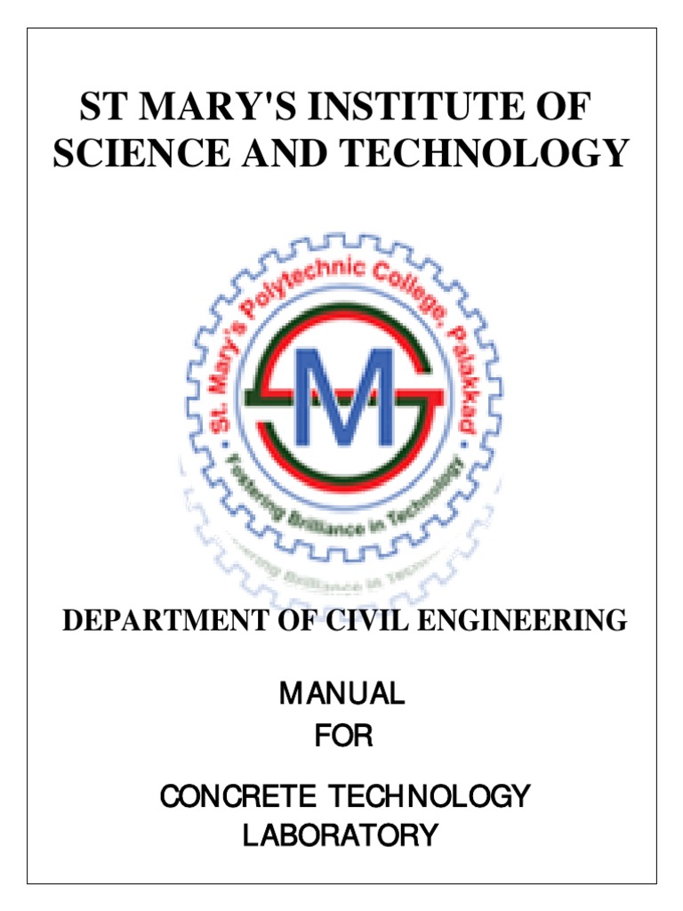 CONCRETE LAB MANUAL PDF Concrete Density