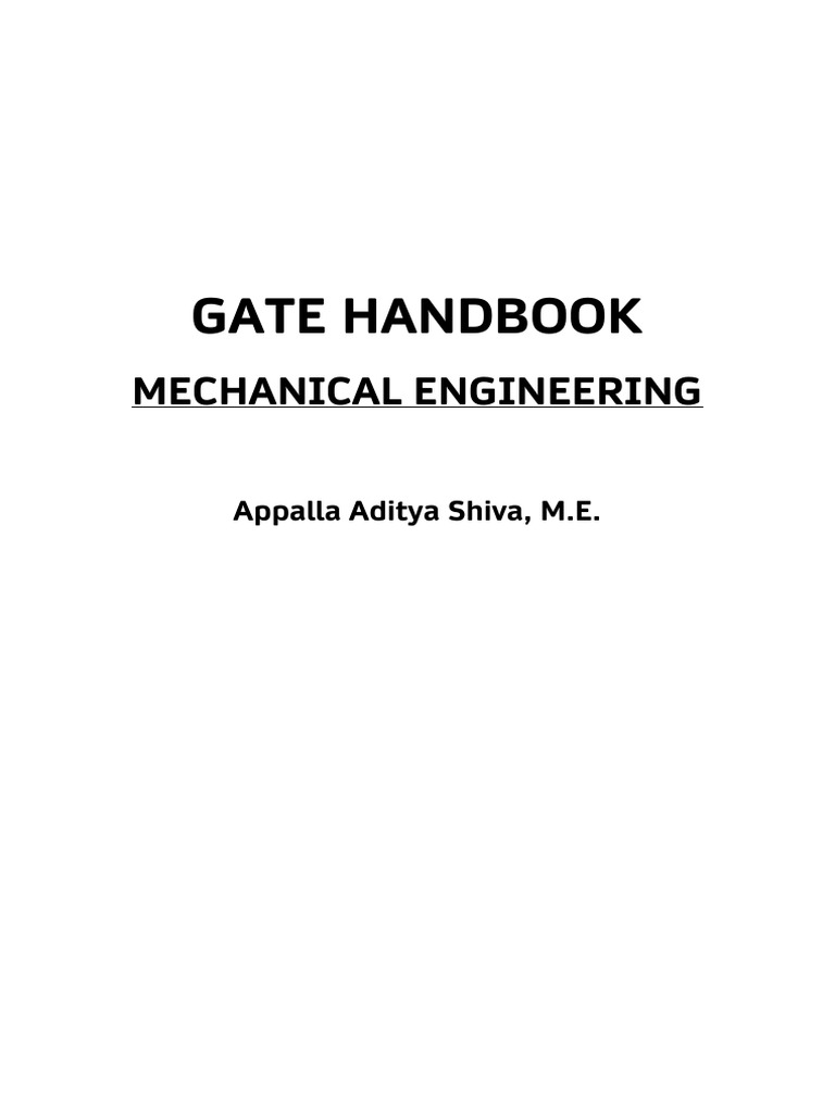 00 Full GATE ME Handbook | PDF | Sine | Trigonometric Functions