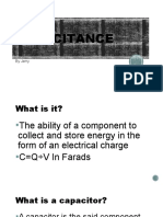 Capacitance: by Jerry