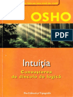 Osho - Intuitia - Cunoasterea de Dincolo de Logica
