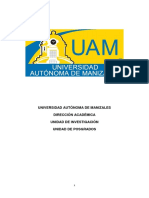 Universidad Autónoma de Manizales Dirección Académica Unidad de Investigación Unidad de Posgrados