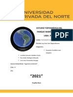 Estudio Topográfica Del Parque Ramón Castilla Lima-Grupo 3