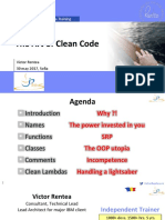 The Art of Clean Code: Enterprise Java Training