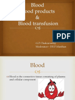 Blood and Its Products