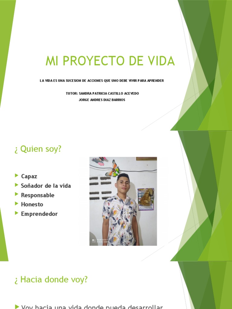 Mi Proyecto de Vida Catedra | PDF | Crecimiento personal y profesional
