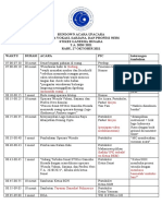 Rundown Acara Wisuda