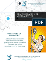 1.2 Normas Generales para La Preparación y Administración de Medicamentos.