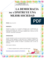 ) Dirección de Grupo: Democracia