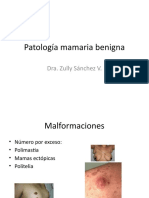 Patologia Mamaria Benigna Segunda Parte