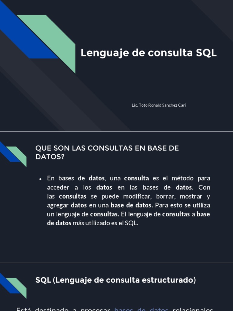 Consultas en Mysql | PDF | SQL | Bases de datos