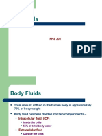 Body Fluids PHS 201