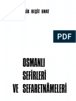 Faik Reşit Unat - Osmanlı Sefirleri Ve Sefaretnâmeleri