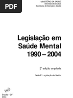 Legislação saúde mental