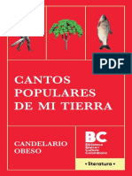 Cantos Populares de Mi Tierra