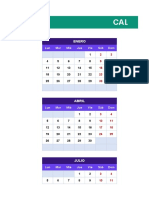 Calendario Anual