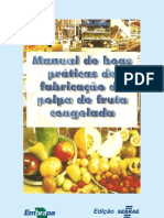 Manual de Boas Práticas de Produção de Polpa de Frutas Congeladas