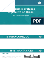 Origem Evoluçao Legislativa No Brasil